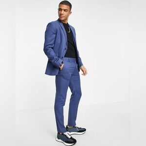 Topman Blue Suit